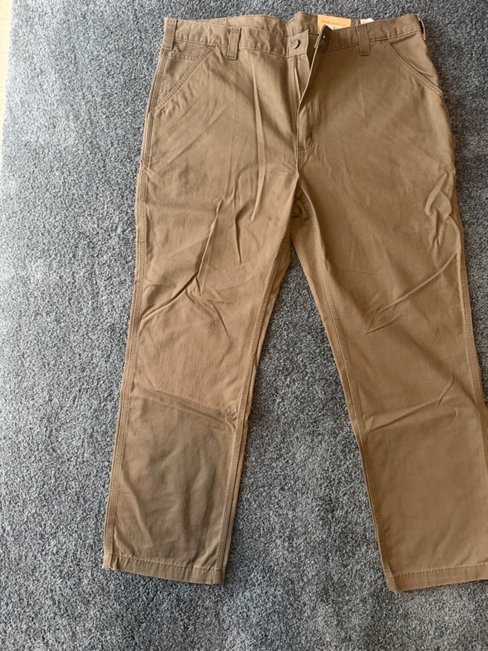 Carhartt Men's Brown Work Chino Pants